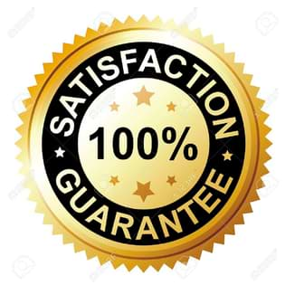 100% de satisfaction garantie