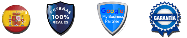 Lideres en españa, reseñas 100% reales, google partners y garantía