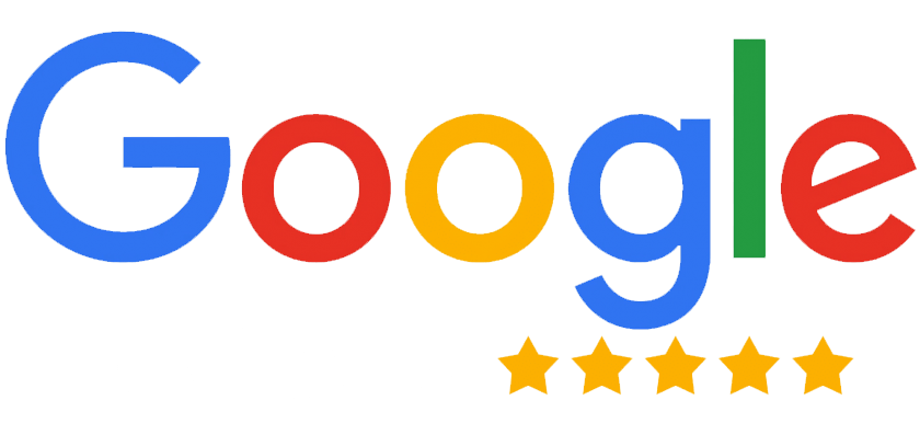Logo Google Reviews cinco estrellas